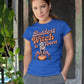 Baddest Witch in Town Retro Halloween Bella+Canvas 3001 T-Shirt – Spooky Cute Fall Tee