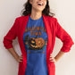 Halloween Town T-Shirt – Vintage Pumpkin Graphic – Bella Canvas 3001 – Halloween Tee – Spooky Season Shirt – Unisex S-3XL