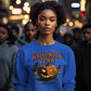 Halloween Town Sweatshirt – Vintage Pumpkin Graphic – Bella Canvas 3501 – Halloween Crewneck – Spooky Season Shirt – Unisex S-3XL