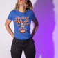 Baddest Witch in Town Retro Halloween Bella+Canvas 3001 T-Shirt – Spooky Cute Fall Tee