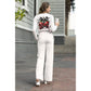 Spooky Cherry Halloween Bow Sweatshirt – Cute & Creepy Fall Vibes