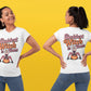 Baddest Witch in Town Retro Halloween Bella+Canvas 3001 T-Shirt – Spooky Cute Fall Tee