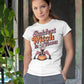 Baddest Witch in Town Retro Halloween Bella+Canvas 3001 T-Shirt – Spooky Cute Fall Tee