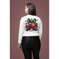 Spooky Cherry Halloween Bow Sweatshirt – Cute & Creepy Fall Vibes