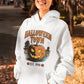Halloween Town Hoodie – Vintage Pumpkin Graphic – Bella Canvas 3719 – Halloween Pullover – Spooky Season Hoodie – Unisex S-3XL