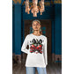 Spooky Cherry Halloween Bow Sweatshirt – Cute & Creepy Fall Vibes