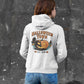 Halloween Town Hoodie – Vintage Pumpkin Graphic – Bella Canvas 3719 – Halloween Pullover – Spooky Season Hoodie – Unisex S-3XL