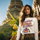 Baddest Witch in Town Retro Halloween Bella+Canvas 3501 Sweatshirt – Spooky Cute Fall Outfit