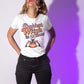 Baddest Witch in Town Retro Halloween Bella+Canvas 3001 T-Shirt – Spooky Cute Fall Tee