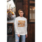 Witch Way to the Candy Halloween Sweatshirt – Bella+Canvas 3501 Unisex Pullover – Spooky Funny Fall Sweater (S–3XL, Multiple Colors)