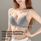 Traceless Thickened Underwear Women's Gathering Small Chest Large Steamed Bread Cup Soft Support Parammary Gap