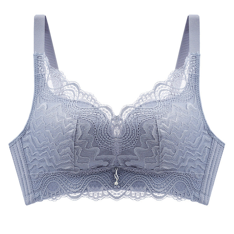 Lace underwear for women without steel rims