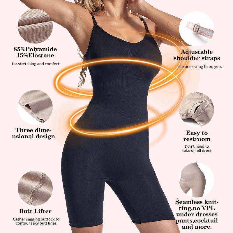 Women's large-size high-waist seamless shaping underwear