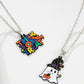 Two Halloween-themed necklaces, one with "Trick or Treat" and one with a ghost.