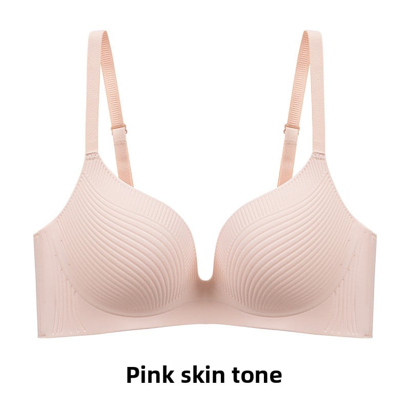 Solid-color one-piece seamless underwear