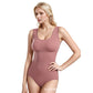 Large-sized cinched-waist, hip-lifting and body-hugging underwear