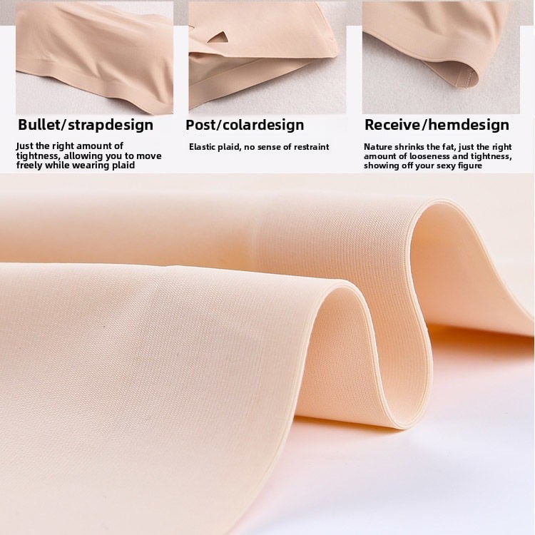 Traceless Anti-walking One-word Tube Top Beautiful Back Wrap Black Bottoming Vest Underwear Women's Non-slip Push-up Bra Bra