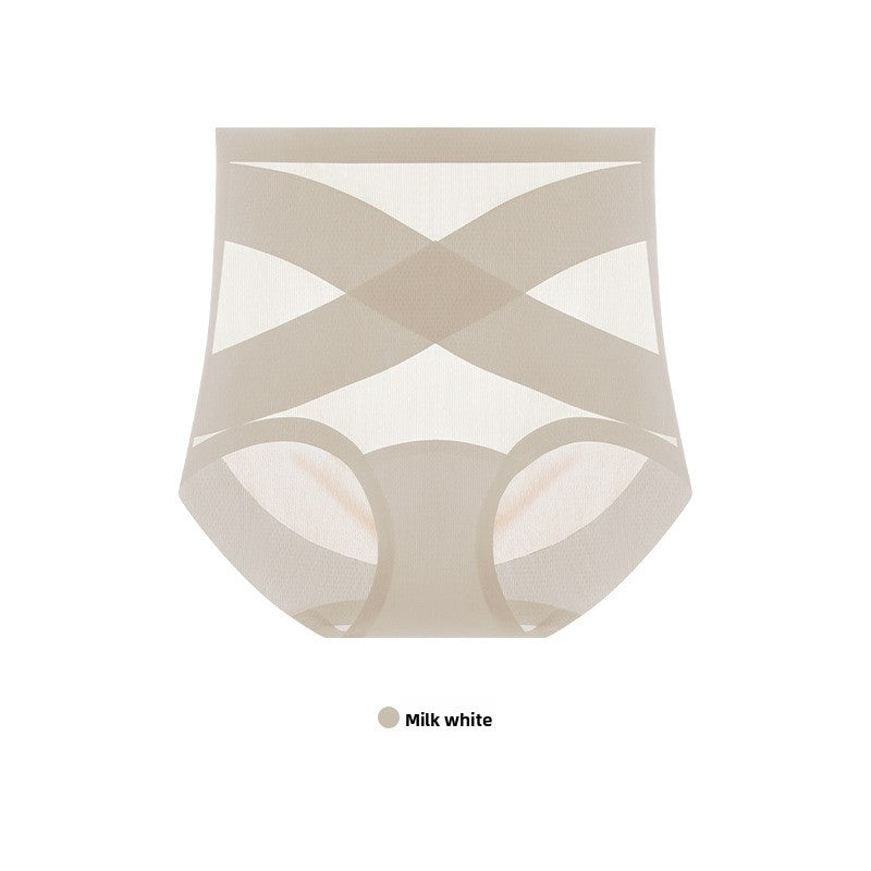 High-waisted seamless underwear, triangle shorts