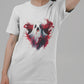 Creepy Halloween Ghost Bella+Canvas T-Shirt
