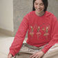 Vintage Halloween Skeleton Dancing Ballerina Long Sleeve – Bella+Canvas 3501 Retro Spooky Tee