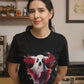 Creepy Halloween Ghost Bella+Canvas T-Shirt