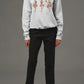 Vintage Halloween Skeleton Dancing Ballerina Long Sleeve – Bella+Canvas 3501 Retro Spooky Tee
